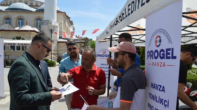 Havza’da Gençler Oryantiring Heyecanı Yaşadı