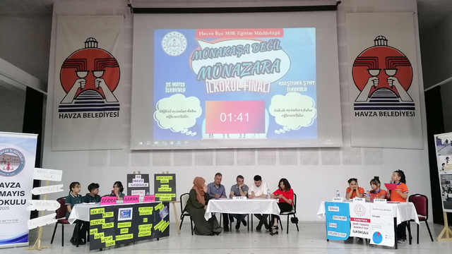 Havza’da Öğrenciler Münazara Sahnesinde Parladı: “Münakaşa Değil Münazara” Yarışması Sona Erdi