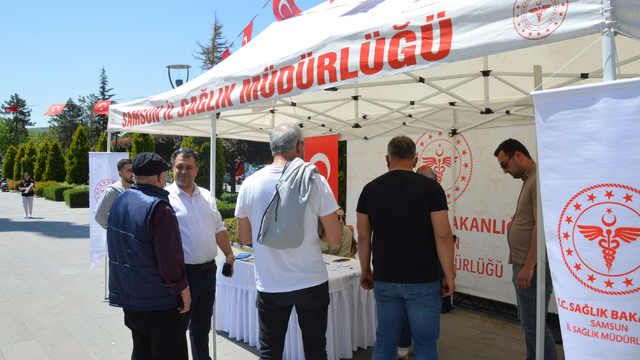 Havza’da Sağlıklı Yaşam İçin Adım: Vatandaşlara Ücretsiz Kilo ve Vücut İndeksi Ölçümü