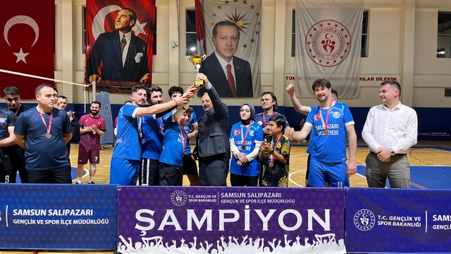 Salıpazarı’nda 19 Mayıs Coşkusu Voleybol Turnuvasıyla Taçlandı