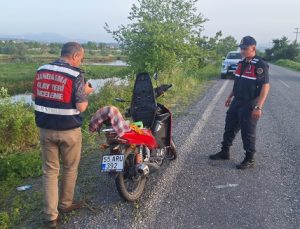 Samsun Bafra’da Kayıp Olarak Aranan Genç, Motosiklet Kazasında Yaralı Bulundu