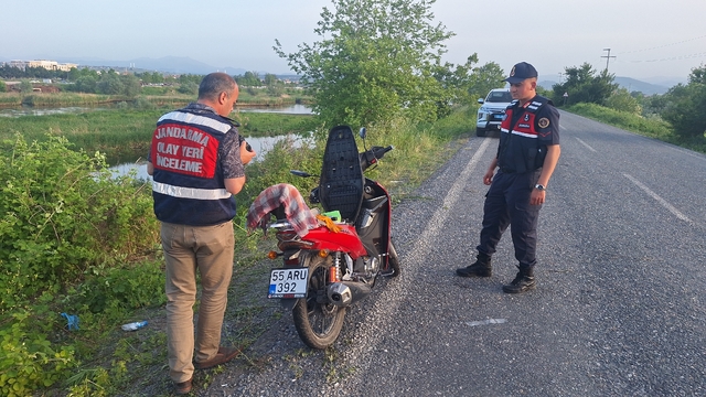 Samsun Bafra’da Kayıp Olarak Aranan Genç, Motosiklet Kazasında Yaralı Bulundu
