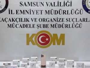 Samsun Terme’de Kaçak Elektronik Operasyonu: Gümrük Kaçağı Ürünler Ele Geçirildi