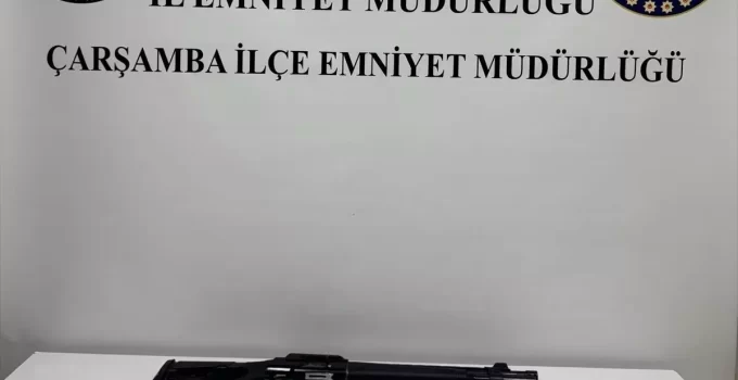 Samsun’da Eve Operasyon: Silah ve Mühimmat Ele Geçirildi
