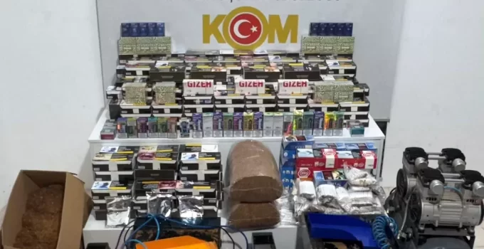 Samsun’da Kaçak Tütün Operasyonu: Yüklü Miktarda Kaçak Ürün Ele Geçirildi